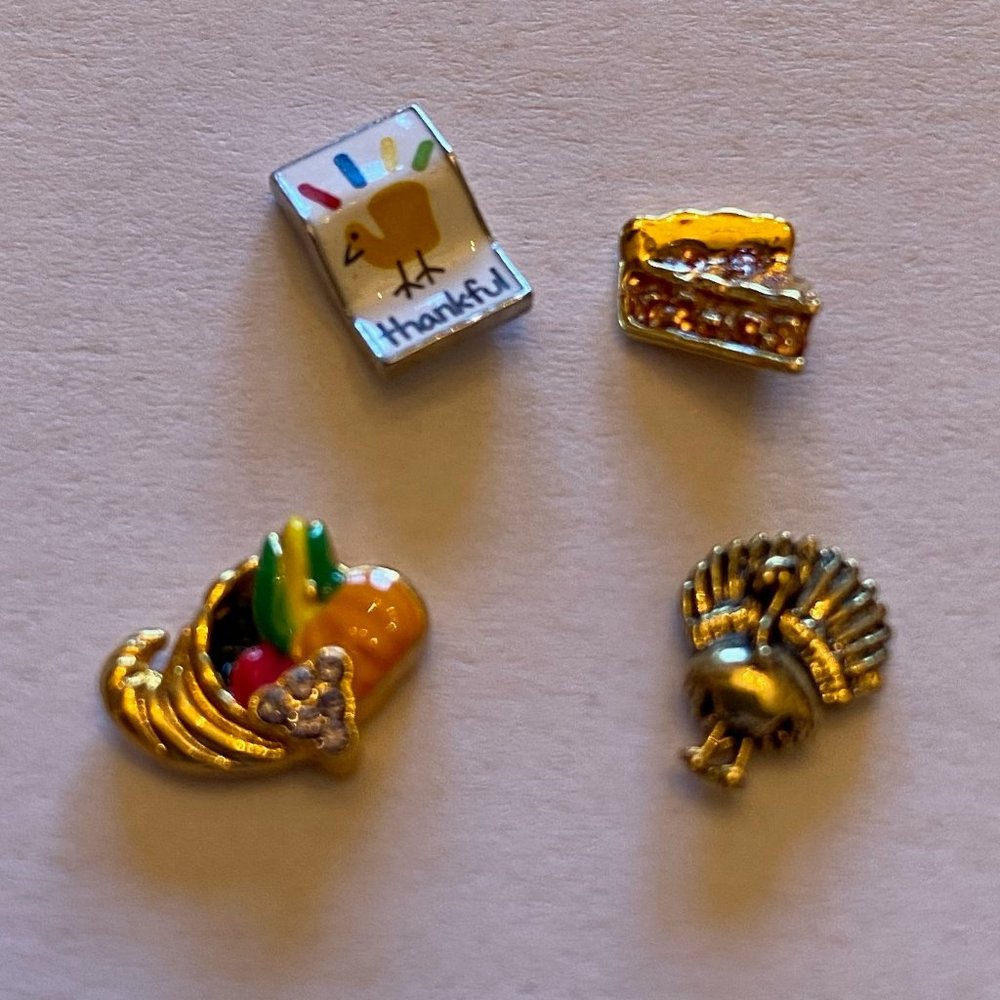 Authentic Origami Owl Thanksgiving Charms!